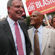 Bill de Blasio and Harry Belafonte
Mario Tama/Getty Images